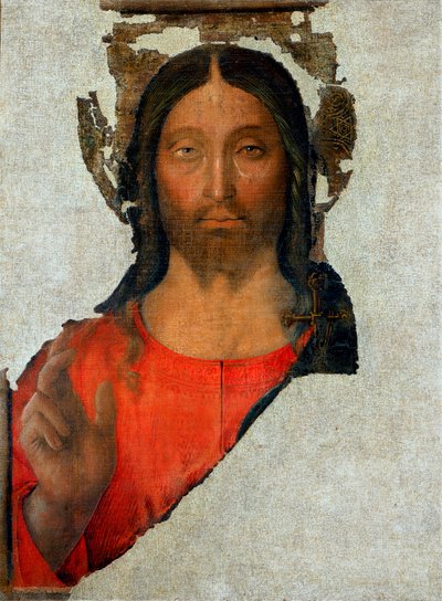 El Cristo Bendiciendo de Bartolommeo Suardi Bramantino